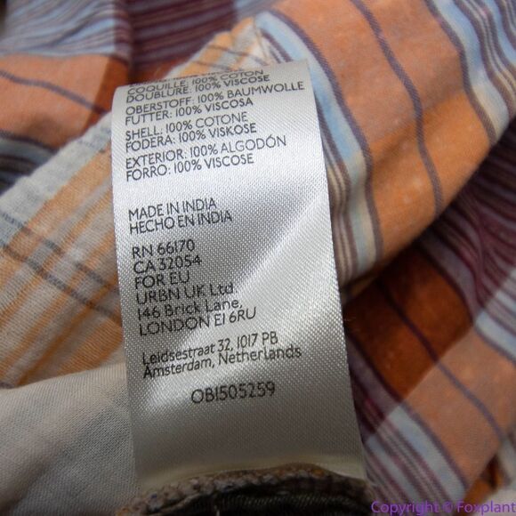 NEW Free People Moon Bay‎ Mixed Plaid Top shirt, XS - Picture 13 of 16